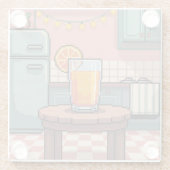 Holiday Juice Pixel Art Onderzetter (Achterkant)