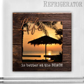 Holiday Keepomwille Beach Photo Magnet Magneet