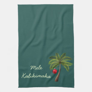 Holiday Kitchen Towel-Mele Kalikimaka Theedoek