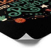 Holiday Lights And Human Rights Poster (Hoek)