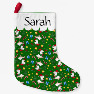 Holiday Llama Madness Kleine Kerstsok