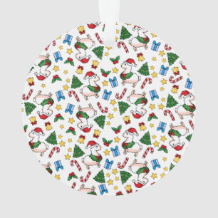 Holiday Llama Madness Ornament