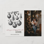 Holiday Love Feestdagenkaart (Voorkant / Achterkant)