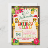 Holiday Luau Uitnodiging (Voorkant)
