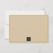 Holiday Luxe Elegant RSVP Card for Business (Dos)