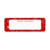 Holiday Mailing Etiket (Voorkant)