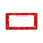 Holiday Mailing Etiket (Voorkant)