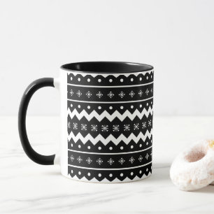 Holiday Mittens Chaleureux souhaits Noël Café Mug