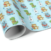 Holiday Monsters Cadeaupapier (Rol Hoek)