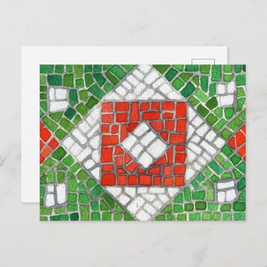 HOLIDAY MOSAIC BRIEFKAART (Voorkant / Achterkant)