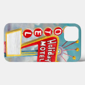 Holiday Motel Sign Case-Mate iPhone Case (Achterkant (horizontaal))