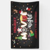Holiday Movie Night Banner (Verticaal)
