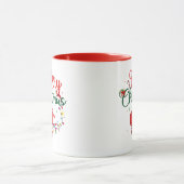 Holiday Mug with Heart and Lights (Centre)