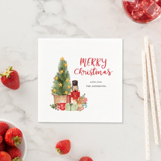 Holiday Nutcracker Kerstboom Script Servet (Insitu)