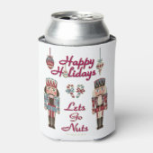 Holiday Nutkraker Lets Go Nuts Blikjeskoeler (Blikje Voorkant)