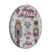 Holiday Nutkraker Lets Go Nuts Dartbord (Voorkant Links)