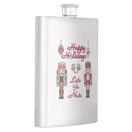 Holiday Nutkraker Lets Go Nuts Heupfles (Rechts)