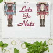 Holiday Nutkraker Lets Go Nuts Theedoek (Gevouwen)