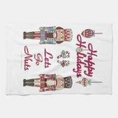 Holiday Nutkraker Lets Go Nuts Theedoek (Horizontaal)