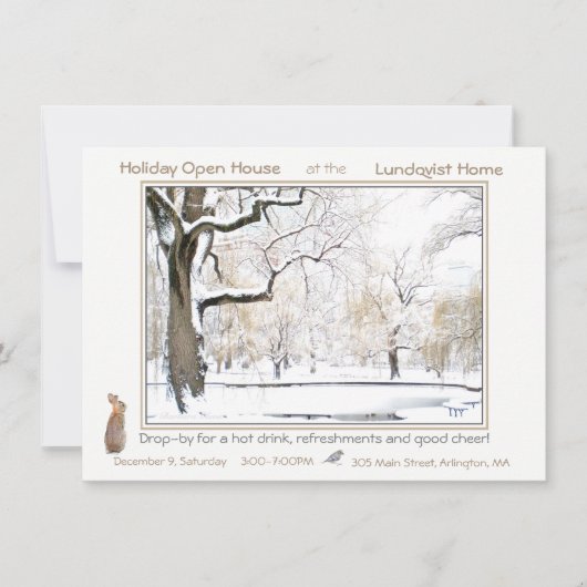 Holiday Open House : invitation (Devant)