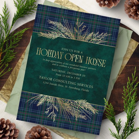 Holiday Open House Invitation