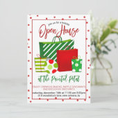 Holiday Open House Kaart (Staand voorkant)