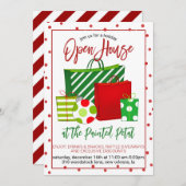 Holiday Open House Kaart (Voorkant / Achterkant)