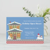 Holiday Open House Kaart (Staand voorkant)