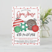 Holiday Open House Kaart (Staand voorkant)