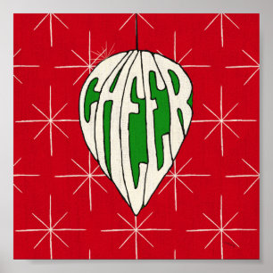 Holiday Ornament Cheer Poster