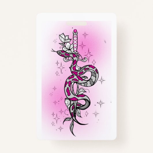 holiday package with snake badge (Voorkant)