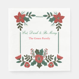 Holiday Paper Napkins – Festive Table Essentials Servet