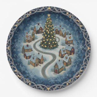 Holiday Paper Plates Papieren Bordje