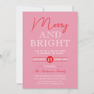 Holiday Party Invitation Kaart