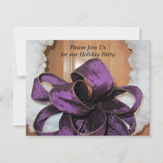 Holiday Party Invitation Kaart (Voorkant)