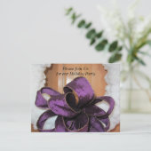 Holiday Party Invitation Kaart (Staand voorkant)