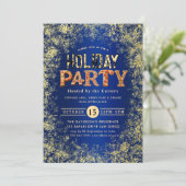 Holiday Party Invitation Kaart (Staand voorkant)