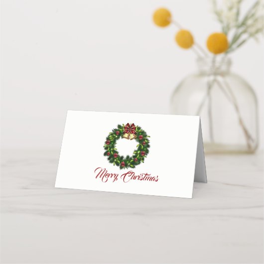 Holiday Party Place Card (Voorkant)