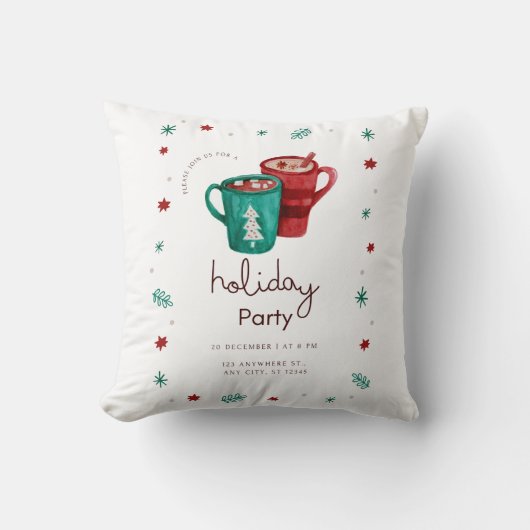 Holiday Party Sierkussen (Voorkant)