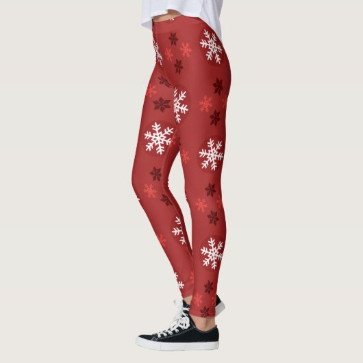 Holiday Pattern Leggings  (Gauche)