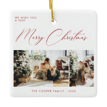Holiday Photo Card | Modern Christmas