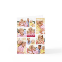 Holiday Photo Collage kerstkaart