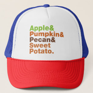 Holiday Pies ~ Festive Xmas Thanksgiving Christmas Trucker Pet