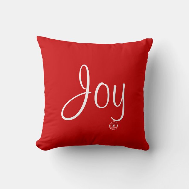 Holiday Pillow Joy Kussen (Voorkant)