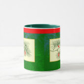 Holiday Pine Art Coffee Mok (Midden)