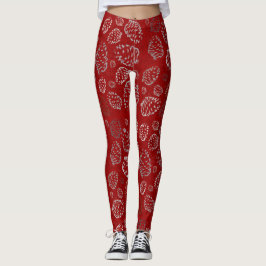 Holiday Pinecone Leggings