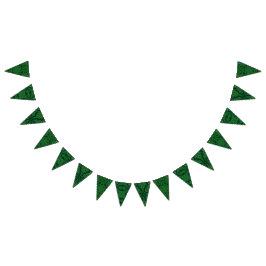 Holiday Pines Forest Triangle Bunting Banner