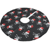Holiday Pirate Skulls #2 Kerstboom Rok (Gekanteld)
