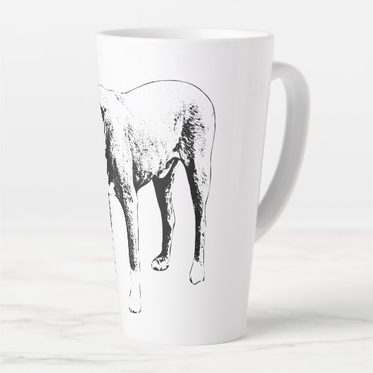 Holiday Pit Bull, Steady Gaze Latte Mok (Rechterhoek)