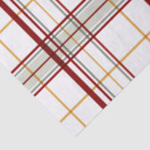 Holiday Plaid Christmas Tissue Paper Tissuepapier (Detail)